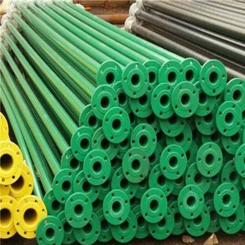 海北涂塑钢管施工案例